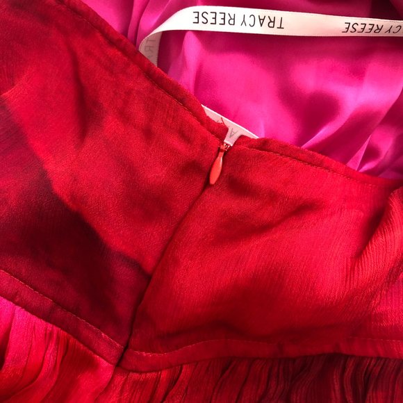 Tracy Reese Anthropologie Cascade Halter Sz 4 - Picture 4 of 6